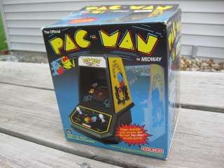  Coleco PacMan Vintage Table Top Arcade Game w/box & paperwork  