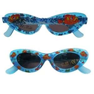 Kids Orange Clown Fish Sunglasses with 400% UV Protection 