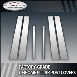    04 10 Dodge Durango 6Pc Chrome Pillar Post Covers: Automotive