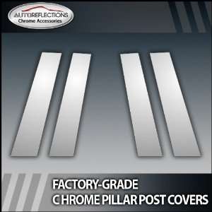    2011 2012 Buick Regal 4Pc Chrome Pillar Post Covers: Automotive