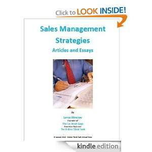 Sales Management Strategies   Article and Essays (Lance Winslow 