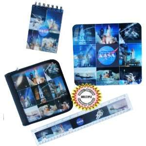 Magic Motion NASA Space Aeronautical Souvenir Desk Gift Set   CD DVD 