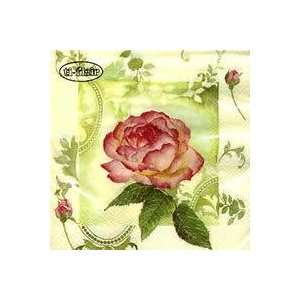  Enchanting Rose Lunch Party/ Wedding Napkins Pack of 20 