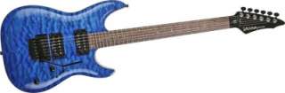 Laguna LE400Q Electric Guitar Transparent Blue  