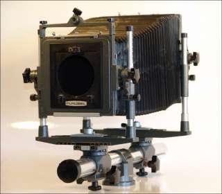 PLAUBEL LARGE FORMAT BELLOWS MONORAIL 4x5 CAMERA CASED  