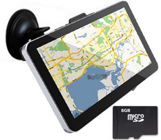   GPS Navigation  MP4 FM Transmitter TTS POI Wince 5.0 8G map  