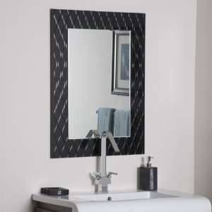  Frameless Strands Bathroom and Wall Mirror