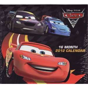  Disney Pixar Cars Calendar 2012 Toys & Games