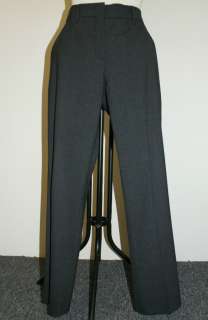 AUTH PRADA Dark Gray Boot Cut Trousers Pants Slacks Size 42  