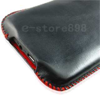 Leather Case Pouch+LCD Film SONY ERICSSON XPERIA X10 k  