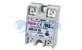 SSR 25 DA Solid State Relay 25A Output 24 380V AC F PID  