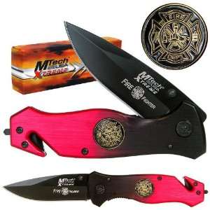   Xtreme Fire Fighter Tactical Folding Pocket Knife