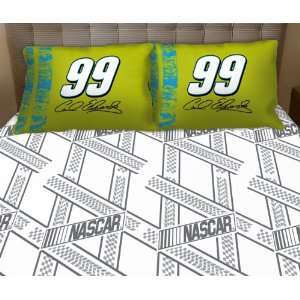  NASCAR Carl Edwards Bed Sheets twin size: Home & Kitchen