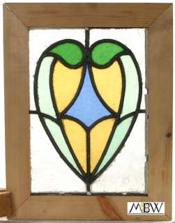 Antique Lead Glazed Stained Glass Window (FGBA900013)  