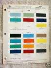 1973 TRUCK COLOR PAINT CHIP BOOK CHEV FORD DODGE GMC  