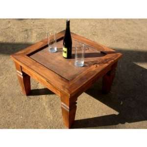    Solid Wood Square Cocktail Table Coffee Table