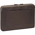SOLO Vintage Espresso 15.6 inch Leather Laptop Sleeve 