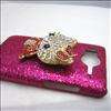 Bling hello kitty Red Case Cover For HTC Desire HD  
