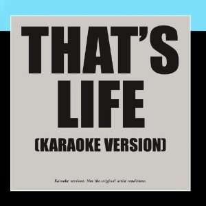  Thats Life   Karaoke Version Karaoke   Ameritz Music