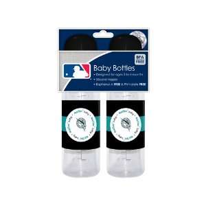  MLB Florida Marlins Baby Bottles (2 Pack): Sports 