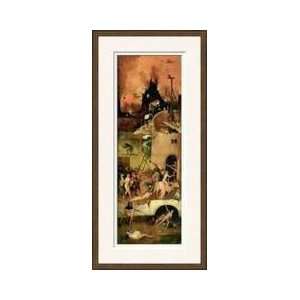   The Triptych Depicting Hell C1500 Framed Giclee Print