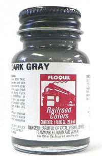 FLOQUIL MODEL RAILROAD TRAINS PAINT SP LARK DARK GRAY  