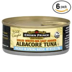 Crown Prince Albacore Tuna, 6 ounces Grocery & Gourmet Food