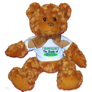  Shaneology The Study of Shane Plush Teddy Bear with BLUE T 