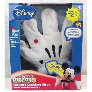   : Disney Mickey Mouse Clubhouse Mickeys Counting Glove: Toys & Games