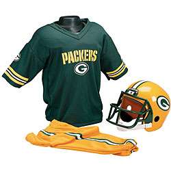 NFL Green Bay Packers Medium Youth Uniform Set  