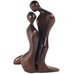 Handcrafted Abstract Loving Couple Sculpture  