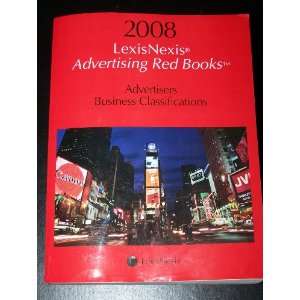   Business Classifications/Advertisers Indexes 2008 (9781422420607