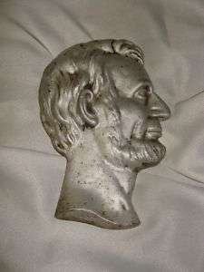 President Abraham Lincoln Metal Portrait Head  