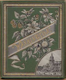 30 Engraved Views of Washington DC in Hardcover Booklet  