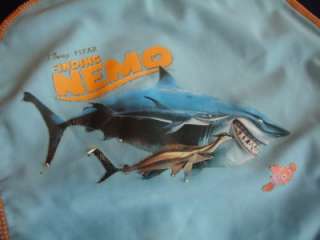 Boys DISNEY Finding Nemo RASH GUARD Swim Shirt Top 3T ~ FUN!  