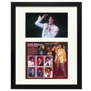 Elvis Presley Framed Stamp Sheet Collection   The Gambia