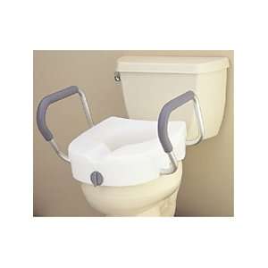  Raised Locking Toilet Seat With Arms Health & Personal 