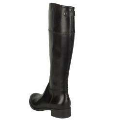 Tremp Womens 0366 Leather Flat Knee high Boots  Overstock
