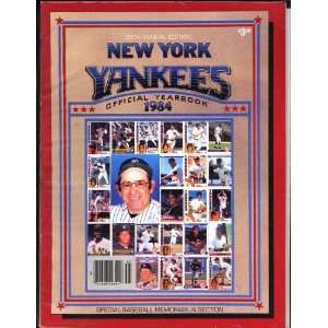   New York Yankees Baseball Official Yearbook 1984 New York Yankees