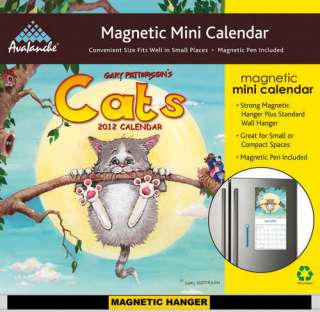 Gary Patterson Cats 2012 Mini Magnetic Mount Wall Cale 1606777912 