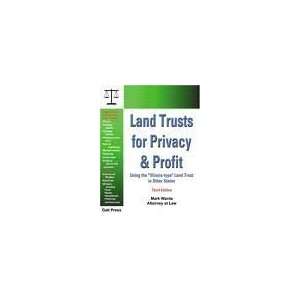  Land Trusts for Privacy & Profit 3th (third) edition Text 
