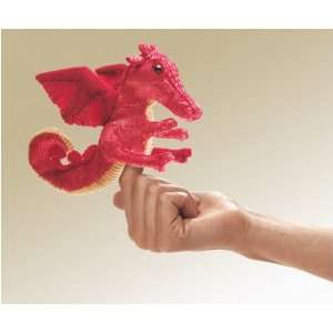  Folkmanis Puppet Mini Red Dragon Toys & Games