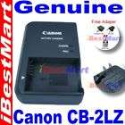 Genuine Canon CB 2LZ Battery Charger NB 7L G12 G11 SX30