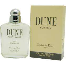 Christian Dior Dune Homme Mens 3.3 oz EDT Cologne  