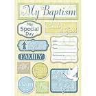   Foster Design   Baptism Collection   Cardstock Stickers   My Baptism