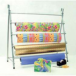 Metal Over the door/ Stand up Wrapping Paper Rack  