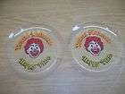 Vintage Ronald McDonald Plastic Happy Plates LOOK!!!
