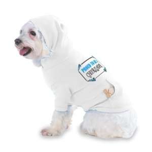  To Be a Cheerleader Hooded (Hoody) T Shirt with pocket for your Dog 