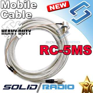 This is a HEAVY Duty Nagoya RC 5MS extension cable for Mobile radio 
