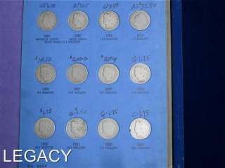 COMPLETE SET OF LIBERTY V NICKELS ALL THE KEYS (ISS  